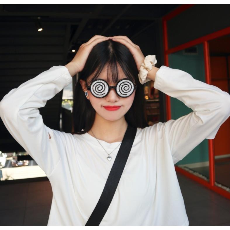 並行輸入品】おもしろメガネ 眩暈 パーティ 仮装 コスプレ 眼鏡 めがね