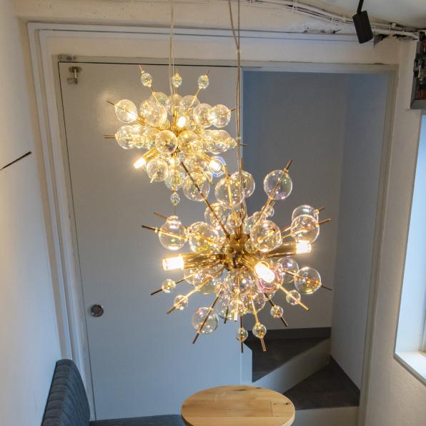 送料無料 OF-079/4GOAU オーロラ 4灯照明 ペンダント バブルシリーズの