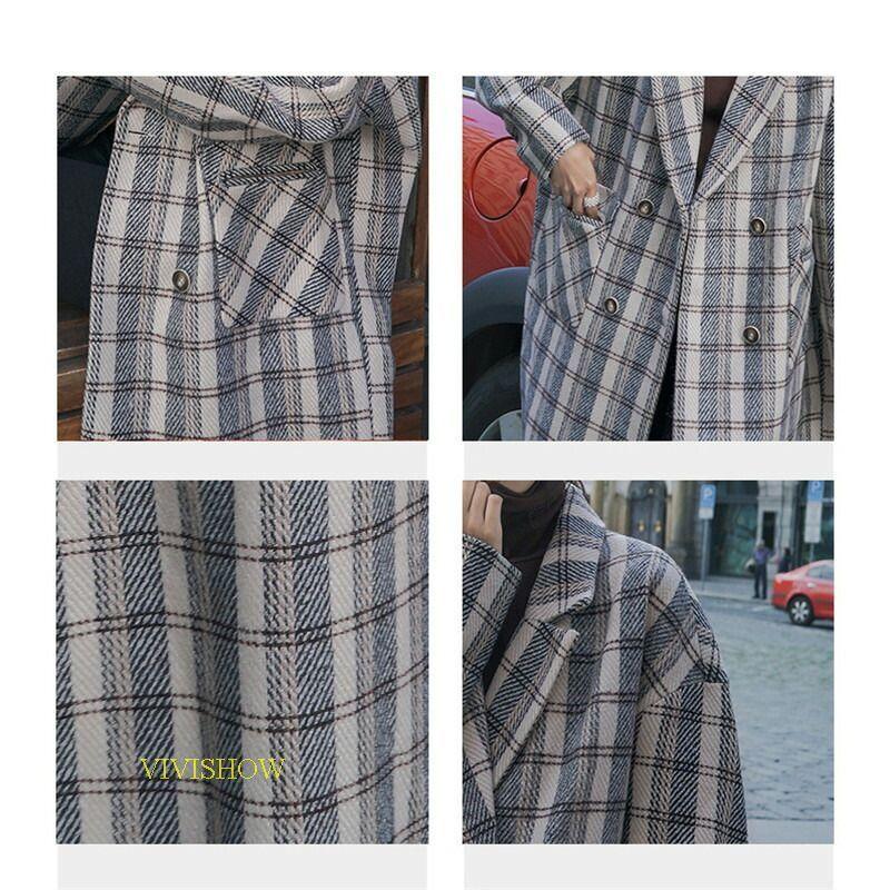 グレンチェック レディース チェスターコート 千鳥柄 アウター ロング