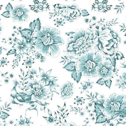 ポーセラーツ 転写紙 花柄 SHABBY CHIC FLOWER(シャビーシックフラワー