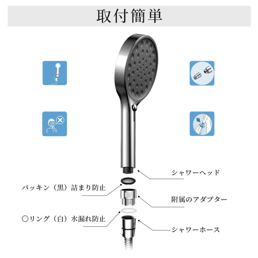 20％OFF限定クーポン】シャワーヘッド 節水シャワー 超微細気泡