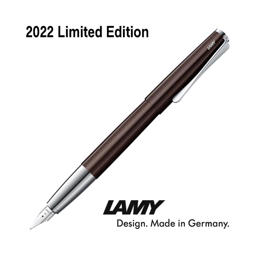 LAMY（ラミー） 万年筆 ステュディオ ダークブラウン 2022年 限定