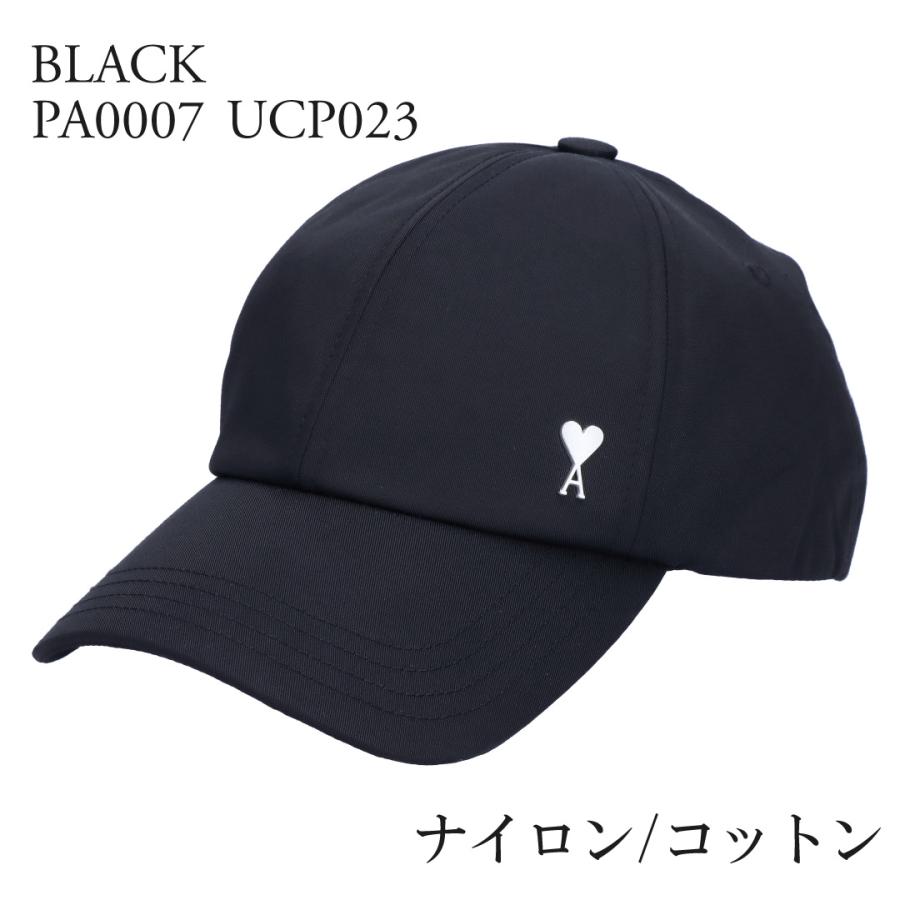 Ami Paris アミパリス アミパリ キャップ ブラック AMI Paris Ami De