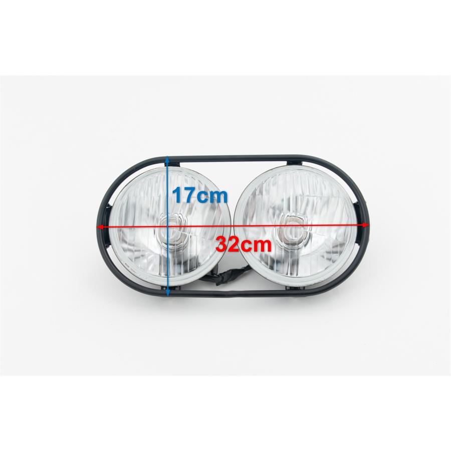 ズーマー Rigid Industries Q2 6-LED ヘッドライト Rigid 360 Series 6