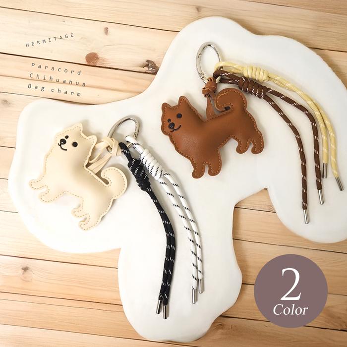 パラコード ジャラジャラ スピッツ サモエド 犬 DOG ドッグ カラビナ