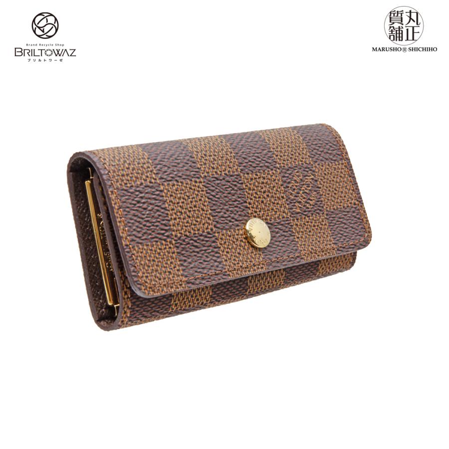 ルイ・ヴィトン キーケース ダミエ・エベヌ M58090 ルイ・ヴィトン