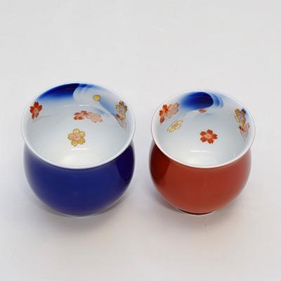 ふるさと納税 有田町 有田焼 深川製磁 花は桜 組湯呑 : さとふる