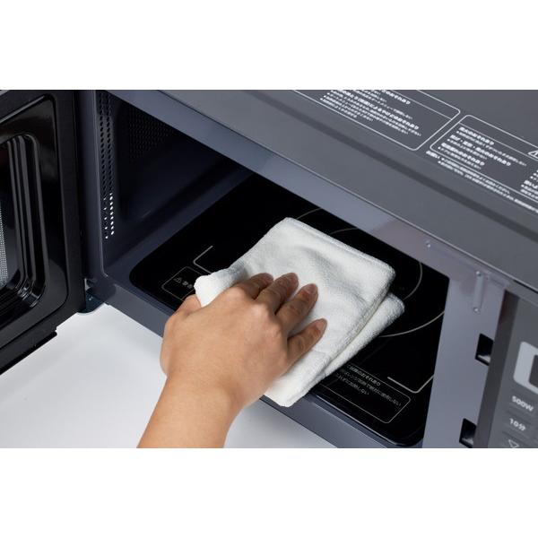 ORIGINAL BASIC 電子レンジ ・18L・フラット ブラック OB-R18F1K ［18L