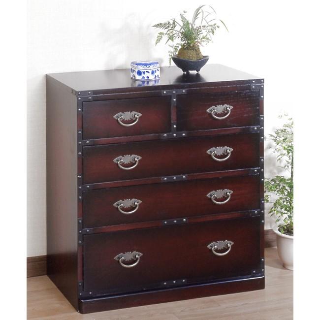 民芸調家具 チェスト 収納家具 アンティーク 和家具 たんす タンス