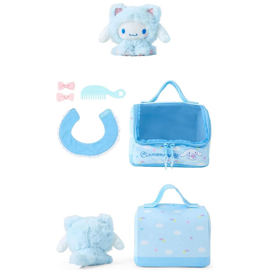 送料無料 ラッピング無料!サンリオ ぬいぐるみおせわセット こねこ