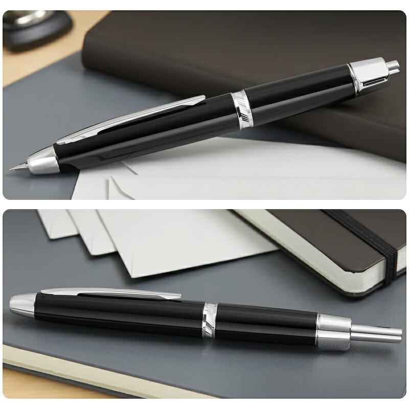 PILOT（パイロット） 名入れ 万年筆 キャップレスLS Capless 18K F細字