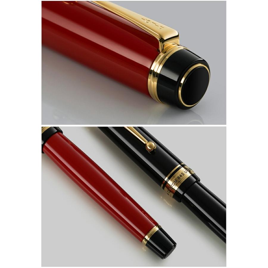 PILOT（パイロット） カスタム845 万年筆 18K F細字/M中字/B太字/BB