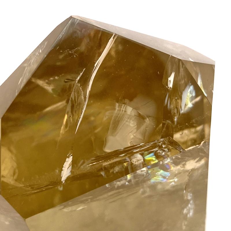 天然シトリン 黄金の輝き＆レインボー 商売繁盛・金運アップ 天然