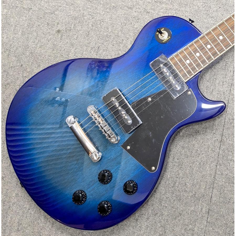 ひめか) BLITZ BLP-450 レスポールタイプ ブルー色 ひめか) BLITZ BLP