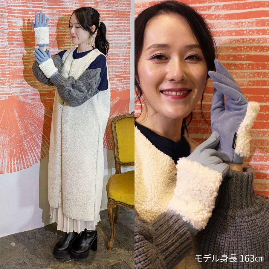 mila milan（ミラ・ミラン） 手袋 レディース ブランド 暖かい 撥水