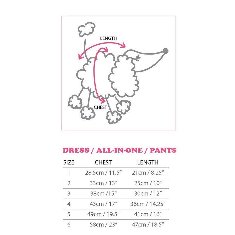 Wooflink】ウーフリンク PERFECT DAY DRESS サイズ5 バイオレット 犬用