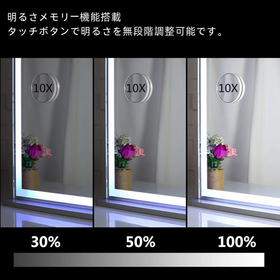 化粧鏡 女優ミラー 卓上用 / 壁掛け ハリウッドミラー 大型化粧鏡 3色