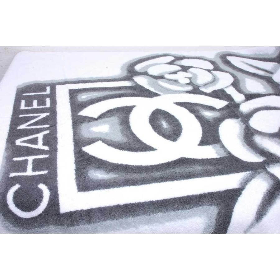 CHANEL（シャネル） スポーツライン カメリア 大判ビーチタオル バス