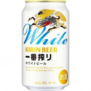 キリン 一番搾り ホワイトビール 350ml 6本パック×4【5,000円以上送料