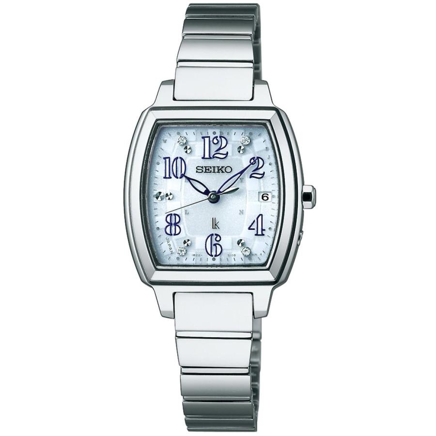 限定品ことリップコラボSEIKOセイコーlkホワイトシルバーソーラー