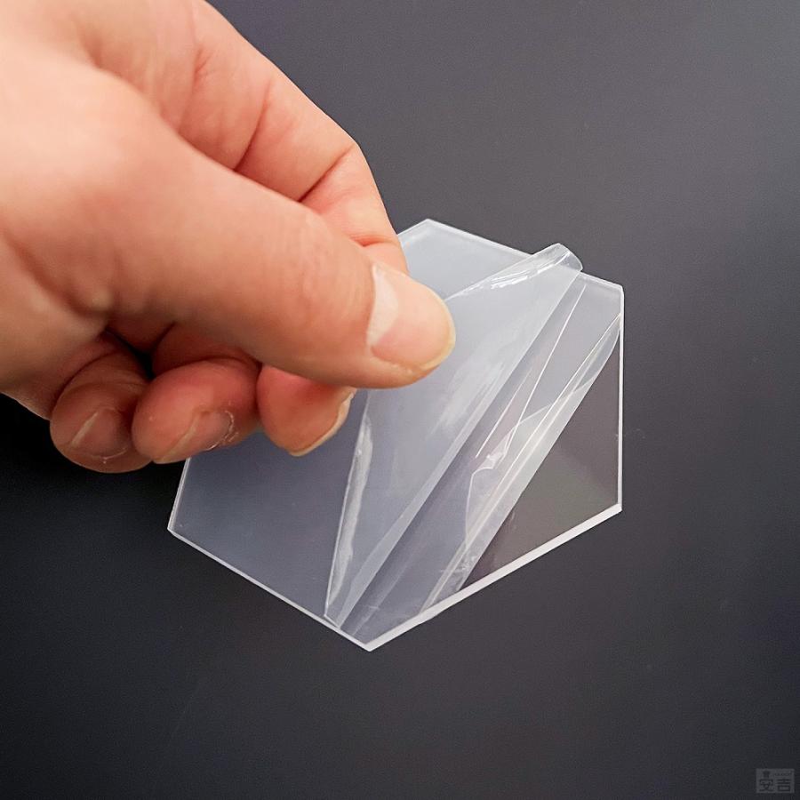 送料無料】アクリル 六角形 40mm(4cm)×2.5mm【メール便】クリア 日本製