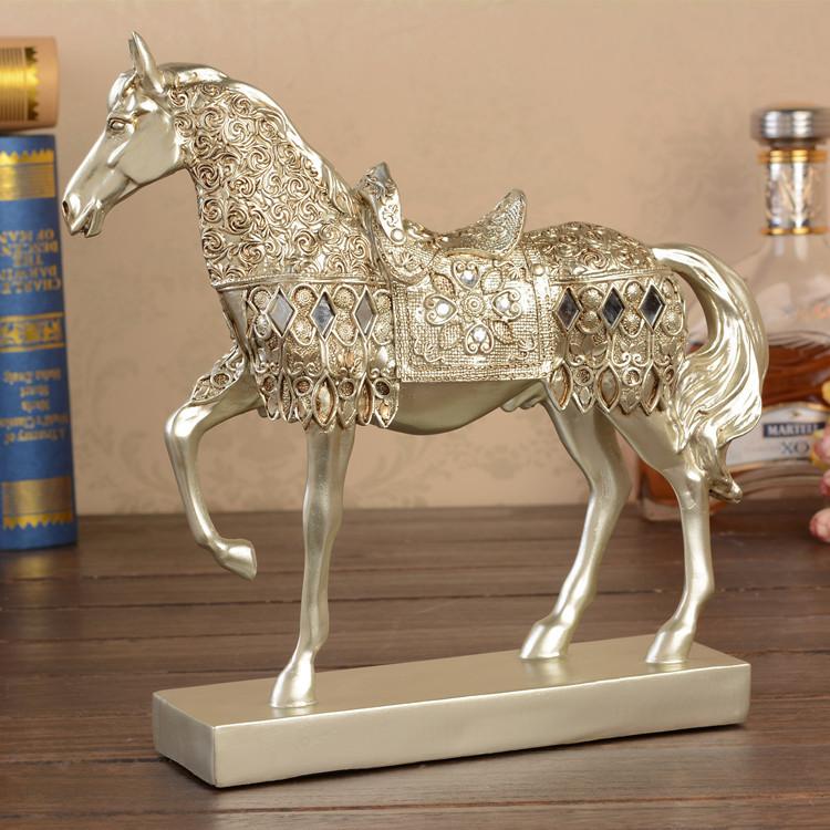 並行輸入品】 豪華 極希少 アンティーク 馬 置物 レトロ オブジェ 工芸