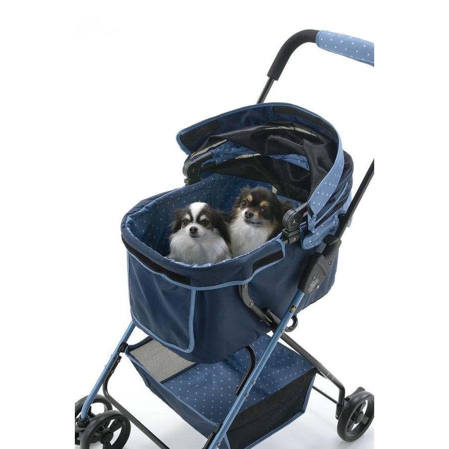リッチェル（Richell） ペットカート エルフィ ブルー ｜ ペットバギー
