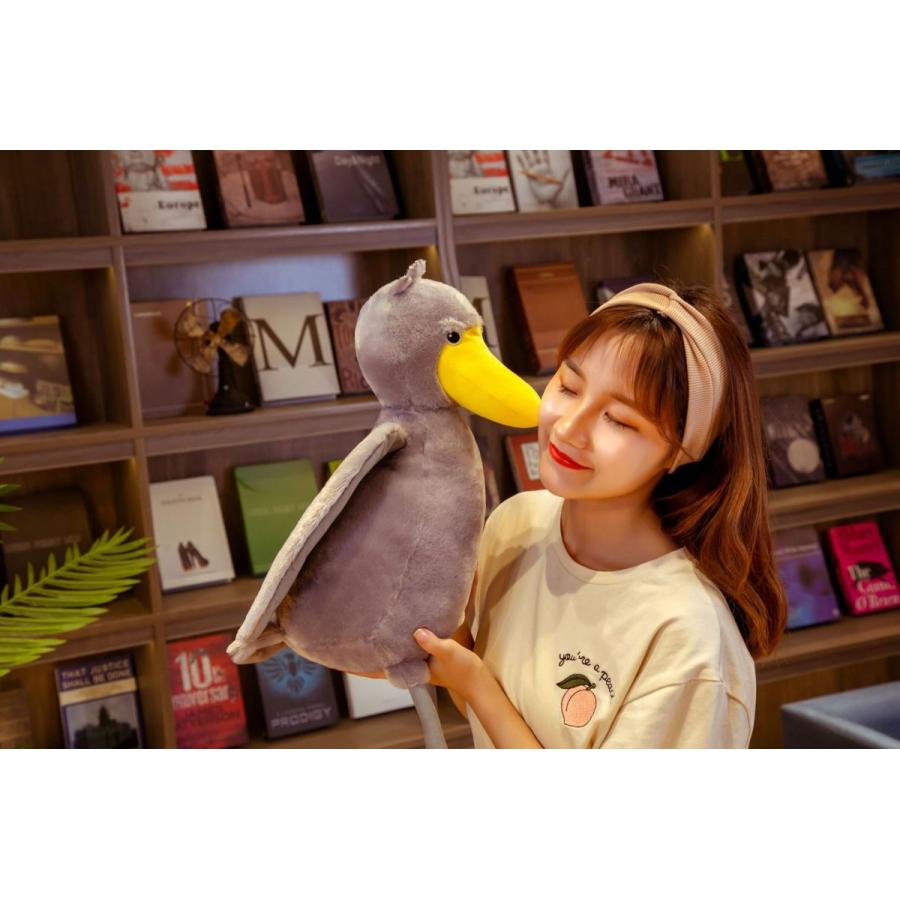 sd0022 びろーんと ハシビロコウ なが BIG ぬいぐるみ 全長80cm/100cm