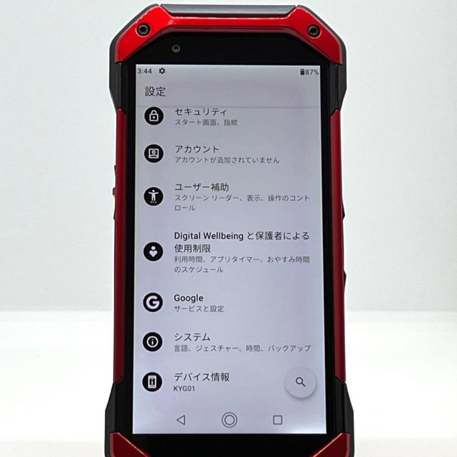 TORQUE 【良品】TORQUE 5G KYG01 au SIMロック解除済 128GB／6GB