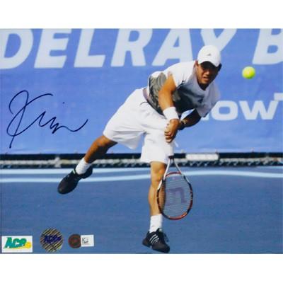 錦織圭選手 直筆サイン入り記念フォトパネル ACE AUTHENTIC社-1 : Y