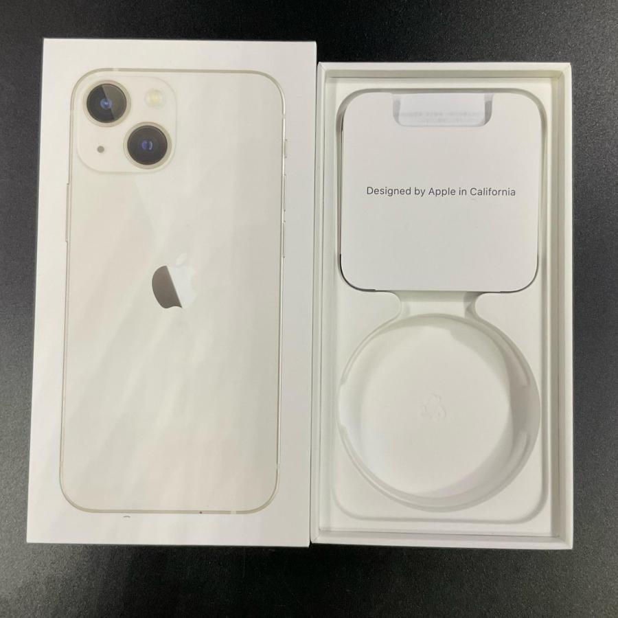 Apple iPhone 13 mini 128GB スターライト docomo SIMフリー 動作確認