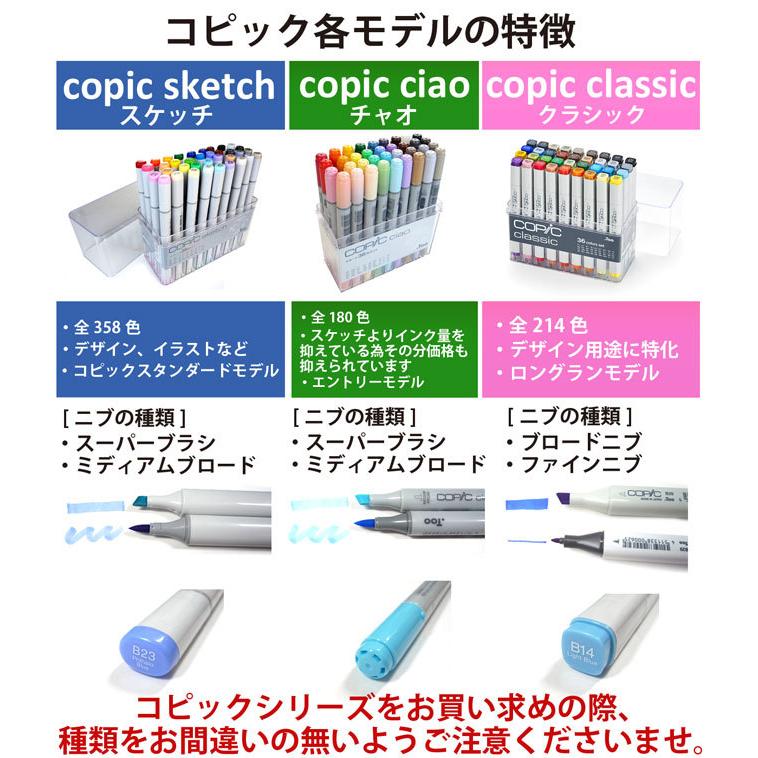 コピッククラシック 72色セットA - コピック公式サイト コピック