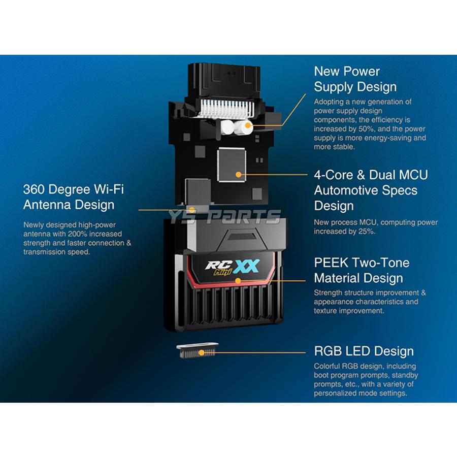 クアッドコア aRacer RC miniXXフルコン 処理速度25%UP/WiFi 200%UP 2
