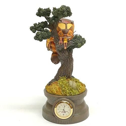 となりのトトロ ジオラマ置時計 松の木の上で トトロ30周年記念 ジブリ