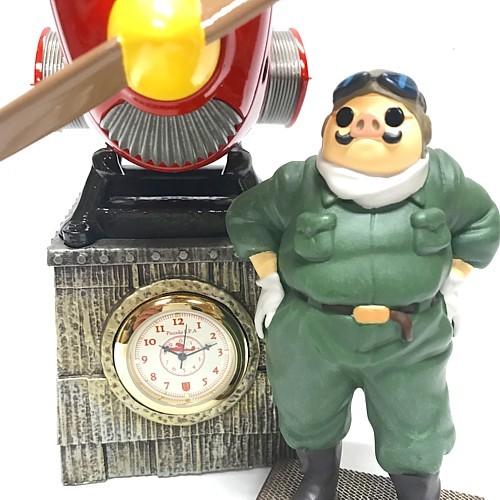 紅の豚 サボイアS.21F後期型置時計 フィオ・ピッコロ スタジオジブリ