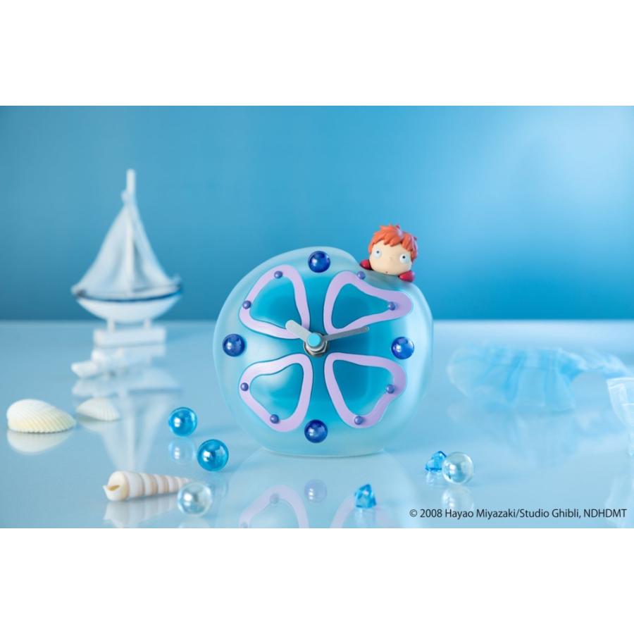 新品 崖の上のポニョ ポニョのクラゲ置時計 ジブリ スタジオジブリ