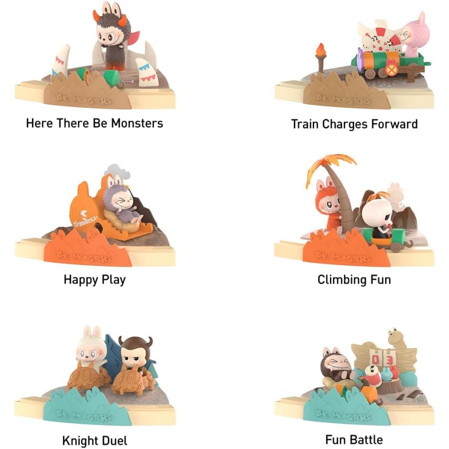 POP MART THE MONSTERS Playing Games シリーズ シーンセット【1ピース