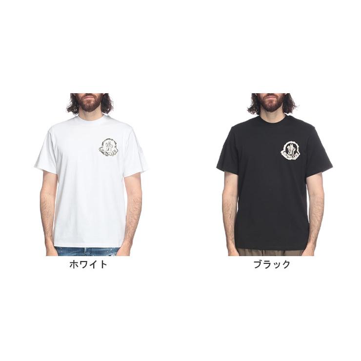 MONCLER（モンクレール） 半袖 Tシャツ メンズ 胸ロゴ クルーネック