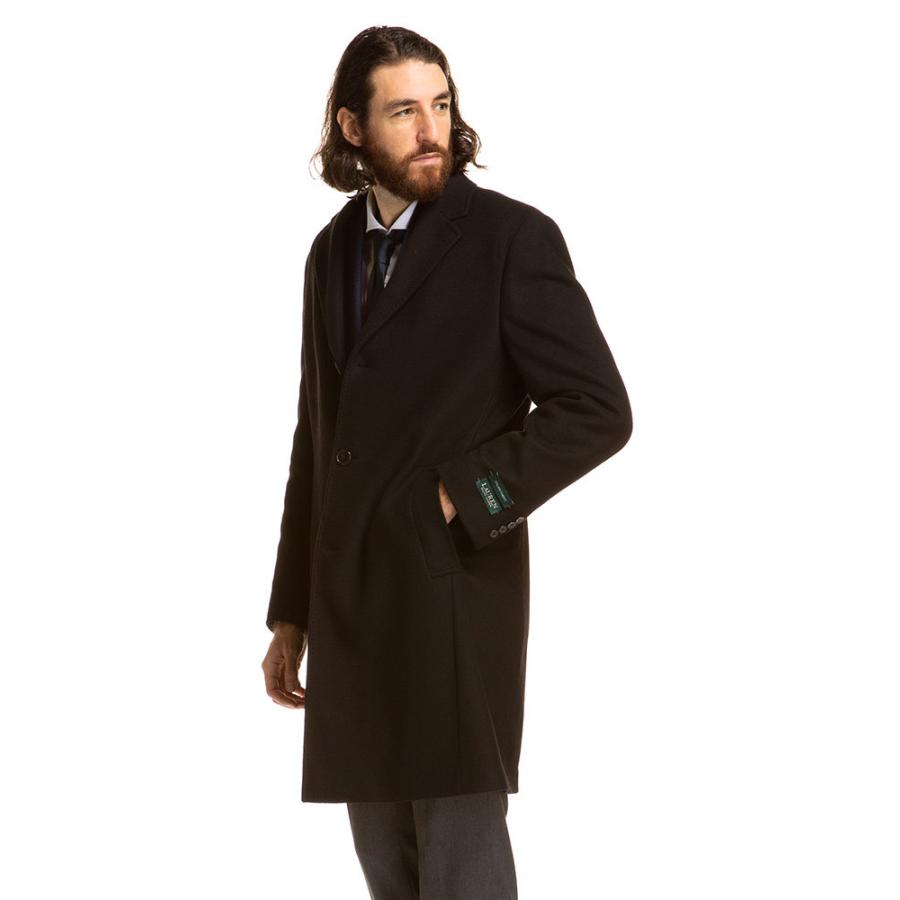 ポロ・ラルフローレン ダブルロング・チェスターコート M〜L相当 黒