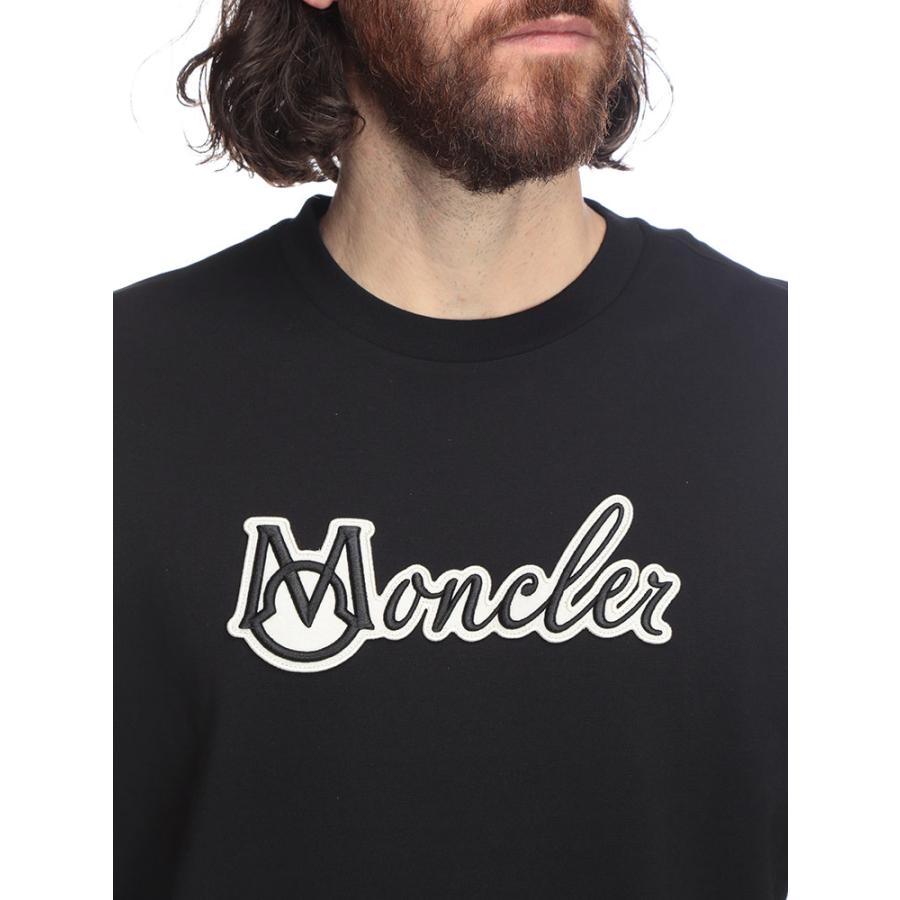 MONCLER（モンクレール） 半袖 Tシャツ メンズ 刺繍ロゴ クルーネック