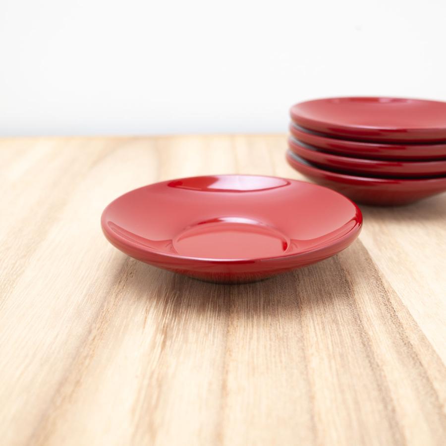 茶托 木製 小さめ セット 川連 漆器 日本製 漆 黒 赤 ソーサー お祝い