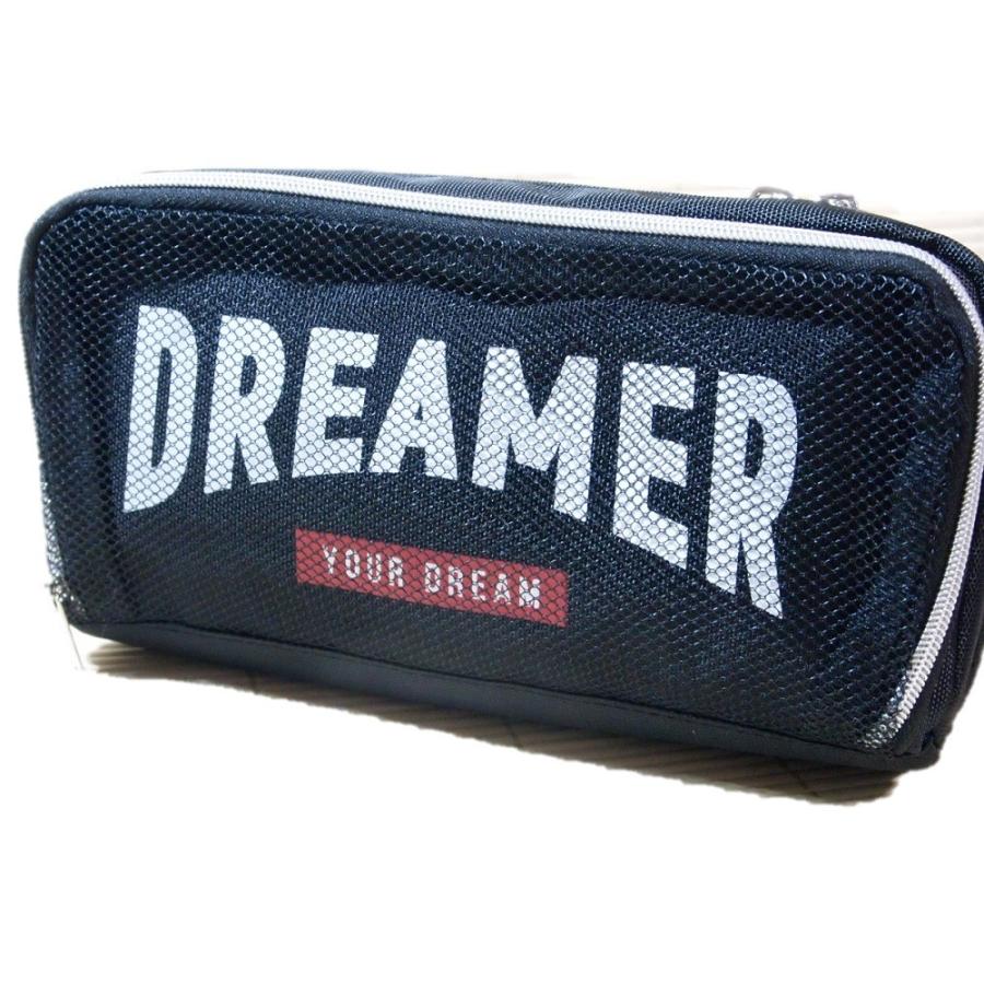 収納力バツグン メッシュポケット付き マルチBOXペンケース