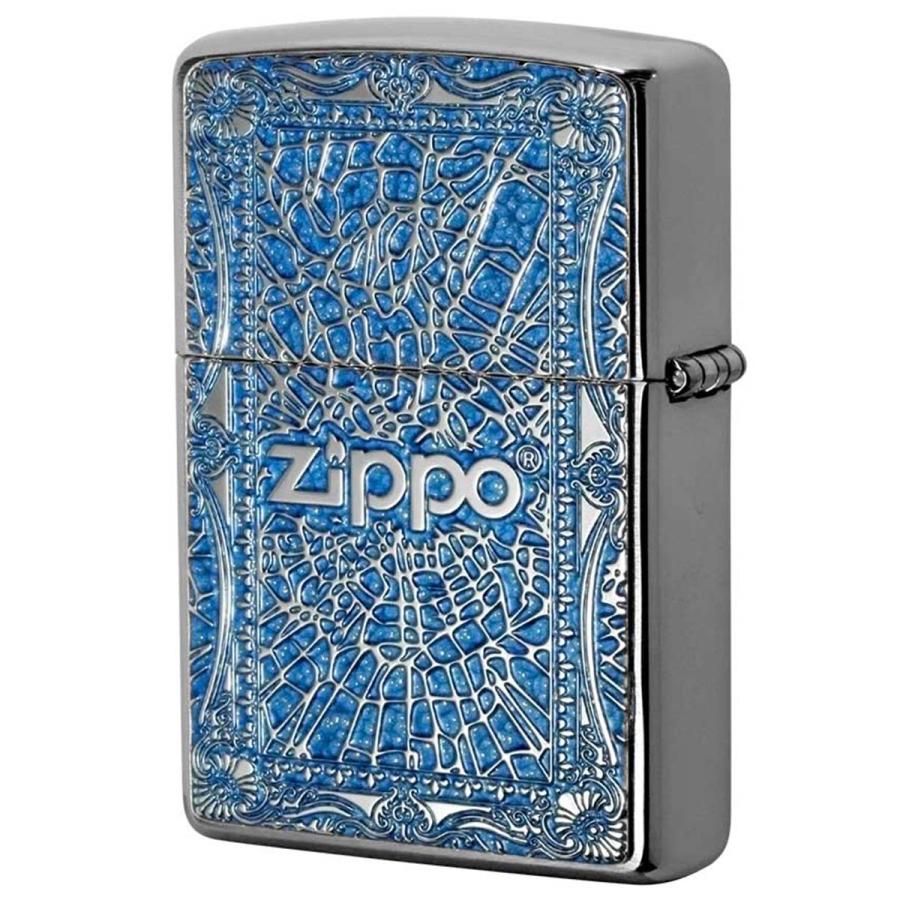 ZIPPO（ジッポー） ジッポライター クロス Cross 十字架 ブルー ＃200