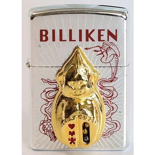 ZIPPO（ジッポー） 大阪名物ビリケンさん B.占いメタル貼り1997年製