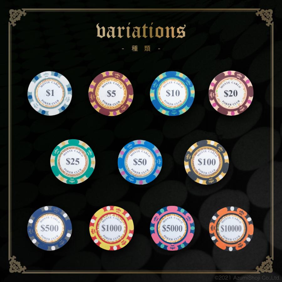 14 MGM社正規品 カジノチップ 100枚 10$ ポーカーチップ H26年 14 MGM