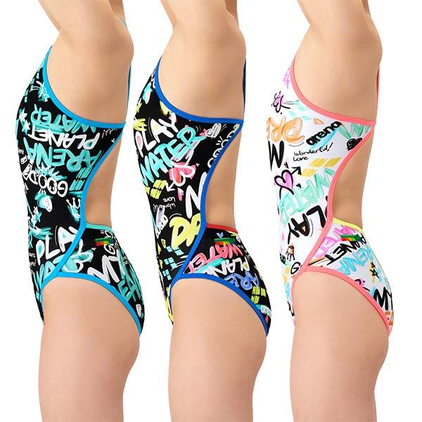 アリーナ（arena） レディース 競泳水着 練習用 ワンピース オープン