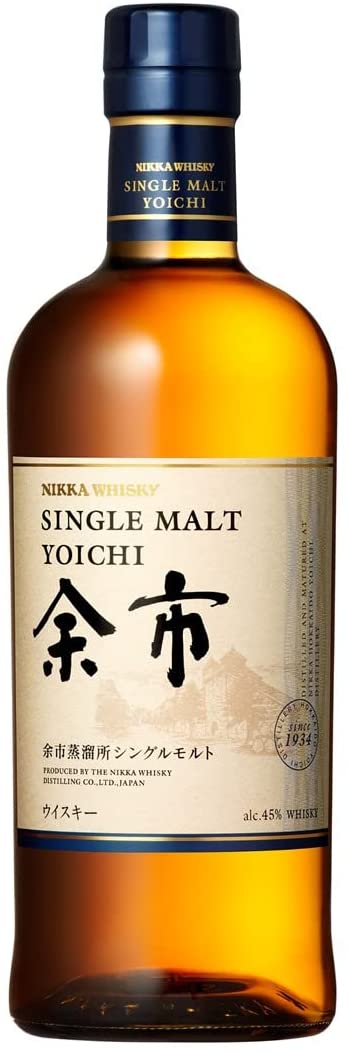 ニッカウヰスキー ニッカ シングルモルト 余市 700mlびん 1本 国産
