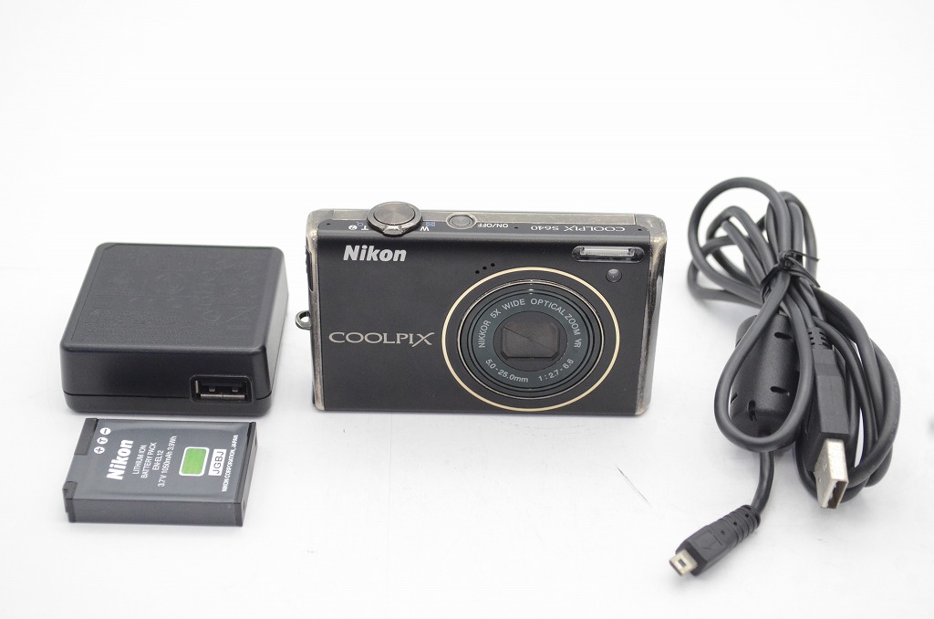 ニコン クールピクス COOLPIX S640（ディープブラック） コンパクト