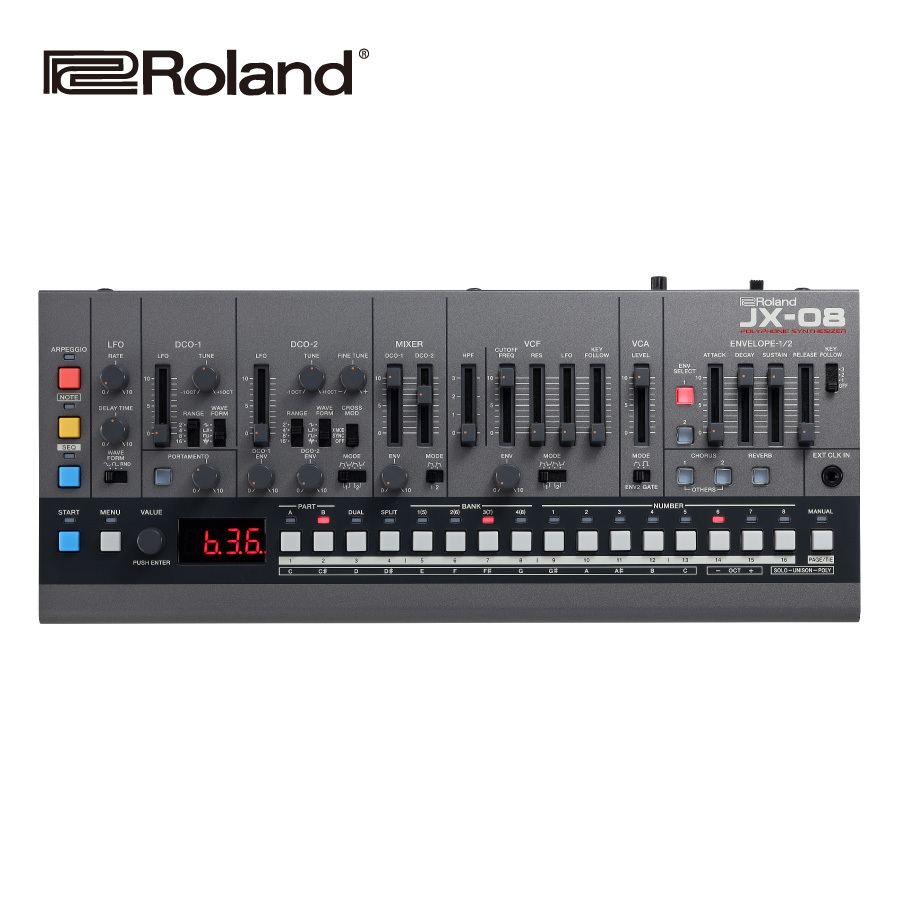 ローランド（Roland） Roland JX-08 Sound Module │ シンセサイザー