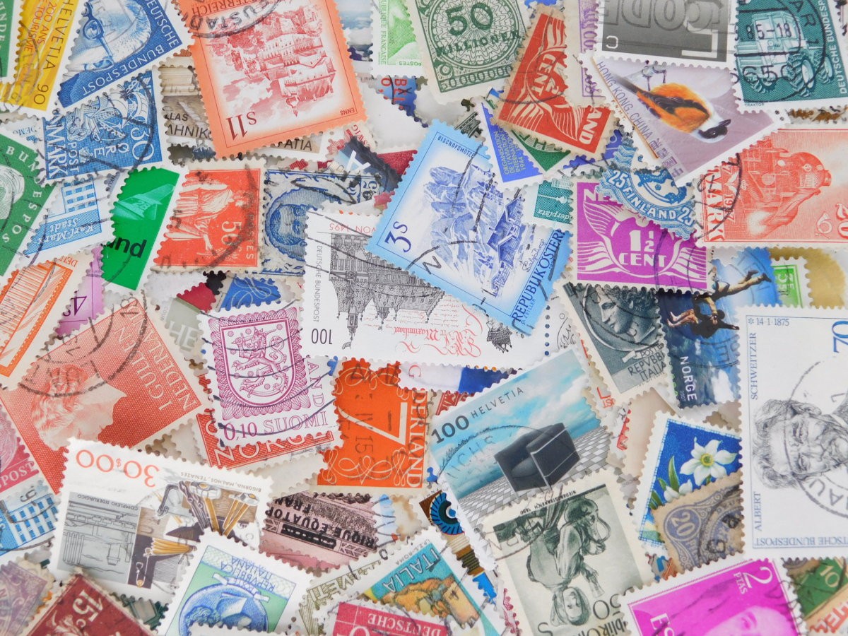 欧州使用済み切手帳 昭和時代 約360枚 海外 ヨーロッパ 欧州使用済み切